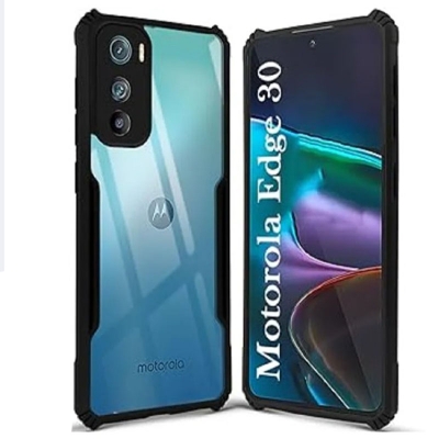 Picture of For Motorola Moto Edge 30 Xundd Cases Shockproof TPU Bumper Hard Clear Acrylic Mobile Phone Case