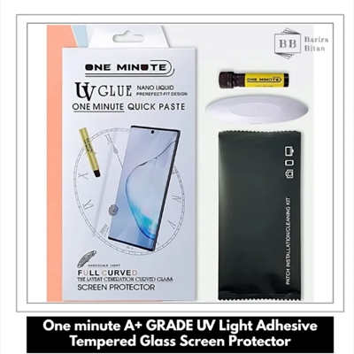 Picture of For Huawei Nova 10 Transparent UV Light Adhesive Tempered Glass Screen Protector