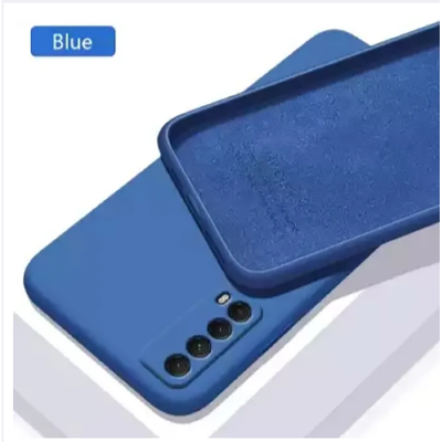 Picture of For Huawei Y7A / Huawei P Smart 2021 New Liquid Silicone Soft Gel Rubber Shockproof Cover
