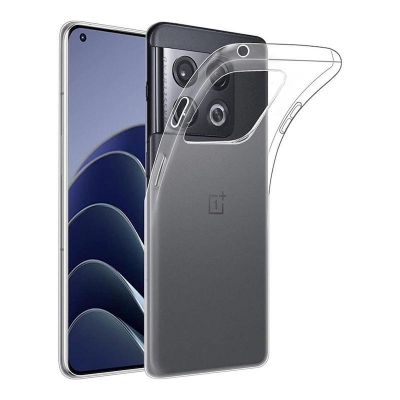 Picture of For Oneplus 10T Phone Case Extremely Thin Crystal Clear Soft Tpu Rubber Excellent Durability Scratch Resistant Anti Slip Case Clear Cover - Camera