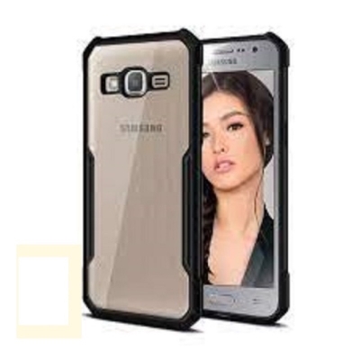 Picture of For Samsung Galaxy J7 / J7 Nxt / J7 Core / j700 / J7008 Shockproof TPU Bumper Hard Clear Acrylic Mobile Phone Case For Samsung j7 Back Cover