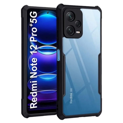 Picture of Xundd Protective Cover For Xiaomi Redmi Note 12 Pro+ / Redmi Note 12 Pro Plus Cases Shockproof Airbag Bumper Soft Back Transparent Shell Cover