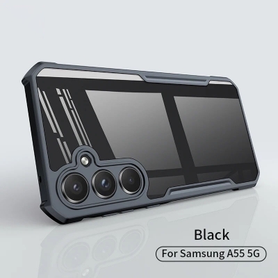 Picture of Samsung Galaxy A55 5g Back Case Camera Protection Xundd Transparent Protective Mobile Phone Back Cover Samsung A55 5g Mobile Phone Back Cover
