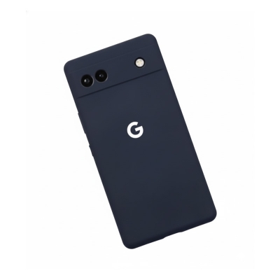 Picture of For Google Pixel 6a Silicone Covers Round Edge Shockproof Camera Bumper Protective Durable Luxury Phone Back Cases Cover