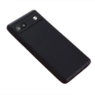 Picture of For Google Pixel 6A Luxury Back Cover Soft Silicon Back Case - Camera (Back Case Cover