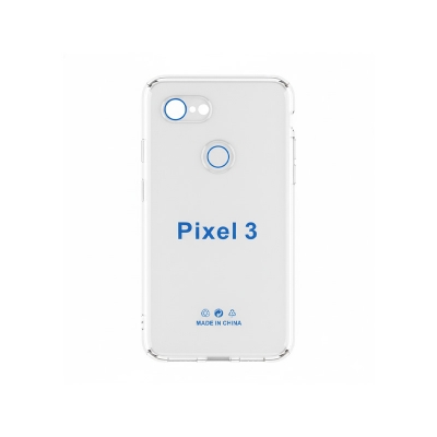 Picture of For Google Pixel 3 Case Slim Fit Soft Clear TPU Shockproof Shell Protective Cover For Google Pixel 3 Case Transparent - Phone - Camera