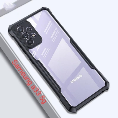 Picture of For Samsung Galaxy A33 5G Shockproof Cushion Back Clear Hybrid Transparent Hard Cover Casing back cover
