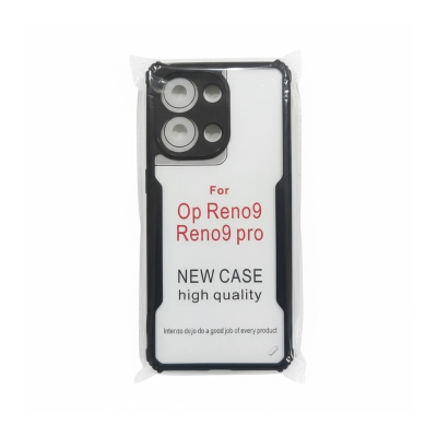 Picture of FOR OPPO RENO 9 / RENO 9 PRO SHOCK PROOF CLEAR ACRYLIC GLASS BACK COVER