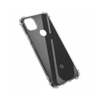 Picture of For Google Pixel 5A (5G) Luxury Case Crystal Clear Soft Transparent TPU Ultra-Thin Transparent Flexible Protective Mobile Phone Back Cover cases