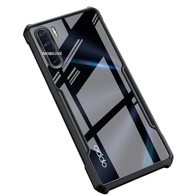 Picture of For OPPO F15 / OPPO A91 / OPPO Reno3 New Design Shockproof Airbag Protective Mobile Cover Back Cover Phone Case (Back Case Cover For Smartphone
