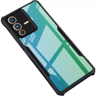 Picture of for Vivo V23 5G (Black, Dual ,)Back Cover