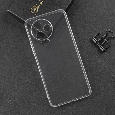 Picture of Infinix Note 12 Pro 4G / Infinix Note 12 2023 Premium Silicone Case Crystal Clear Soft TPU Ultra-Thin Transparent Flexible Protective Mobile Phone Back Cover