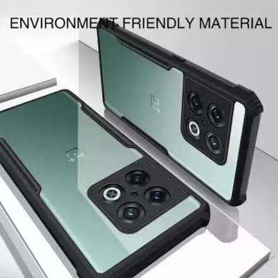 Picture of Oneplus 10 pro এর জন্য শকপ্রুফ বাম্পার অ্যান্টি-ড্রপ স্লিম ফিট ফ্যাশন ব্যাক কভার কেস (Back Case Cover
