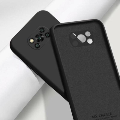 Picture of For Xiaomi Poco X3 NFC Liquid Silicone Cover Soft Phone Protective Bumper For Xiaomi Poco X3 NFC Back Cover/case
