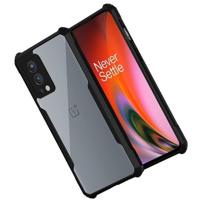 Picture of For OnePlus Nord 2 5G Shockproof TPU Bumper Clear Acrylic Mobile Phone Case For 1+ Nord 2 Back Cover