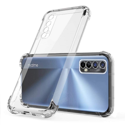 Picture of Realme 7 / Narzo 20 Pro / Narzo 30 4G Camera Protection Premium Silicone Case Crystal Clear Soft TPU Ultra-Thin Transparent Flexible Protective Mobile Phone Back Cover