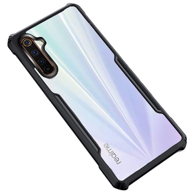 Picture of For Realme 6 Pro Edge-Reinforced Shockproof Cushion Back Clear Hybrid Transparent Hard Cover Casing - Phone - Camera