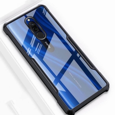 Picture of For Xiaomi Redmi 8 / Xiaomi Redmi 8A  Shockproof Cushion Back Clear Transparent Hard Cover Casing