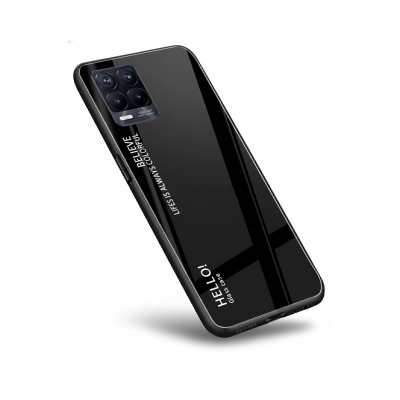 Picture of For Realme 8 /8 pro Hard Case Tempered Glass TPU Mirror Hybrid Shockproof Full Body Protective Cover