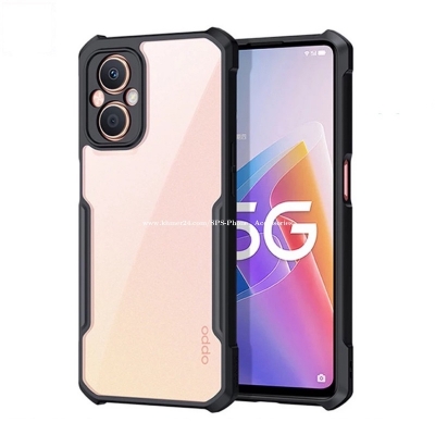 Picture of For oppo F21 pro 5g Xundd Back Cover Series Flat Leather Shockproof Bumper Back Case - Camera