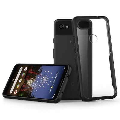 Picture of For Google Pixel 3A Back Cover Xundd Case Edge-Reinforced Shockproof Hard Transparent Phone Cover Built For Best Quality And Long Term Use