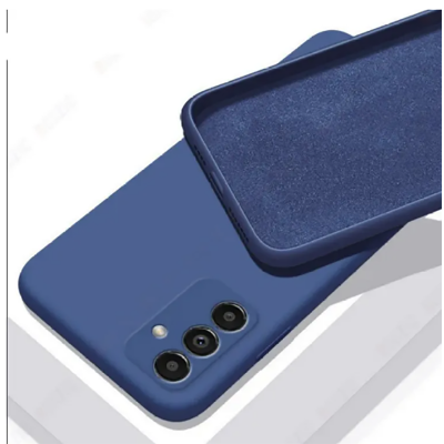 Picture of For Samsung Galaxy A14 5G Liquid Silicone Soft Gel Rubber Shockproof Back Cover