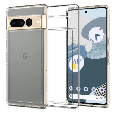 Picture of Google Pixel 7 Pro Soft Transparent Durable Drop Protective TPU Back Cover