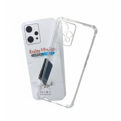 Picture of For Realme 9 4G / Realme 9 Pro Plus Premium Silicone Case Crystal Clear Soft TPU Ultra-Thin Transparent Flexible Protective Mobile Phone Back Cover