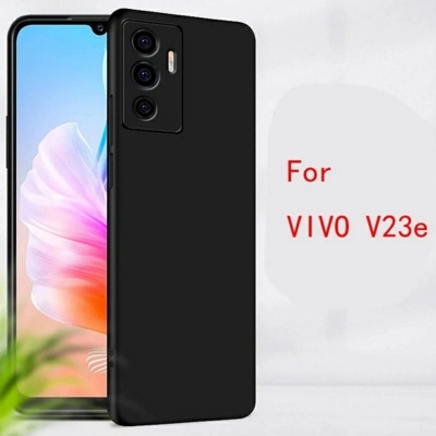 Picture of For vivo V23E silicon back cover - Camera