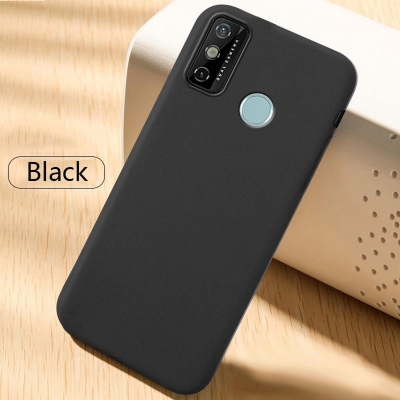 Picture of Tecno Spark 6 Go Liquid Silicone Shockproof Cover: CameraDurable and Very ReliablePhone Back - Made for style and Secure Usage