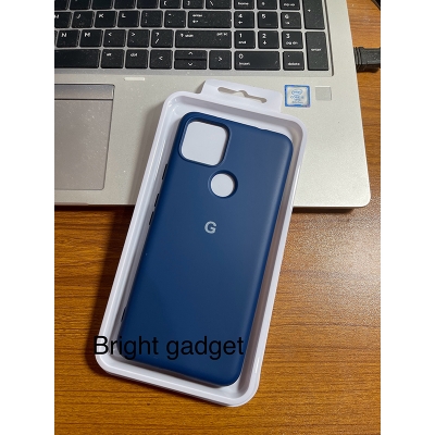 Picture of For Google Pixel 4A 5g Phone Back Case Soft Silicon Silky Shine Touch Finished Silicon Mobile Phone Back Cover Pixel 4a 5g