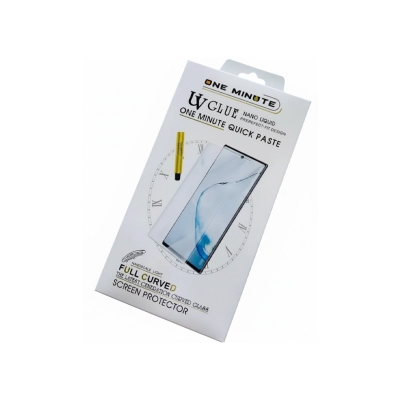 Picture of LG Velvet 5G (A+ GRADE) One minute brand UV Light Adhesive Tempered Glass Screen Protector