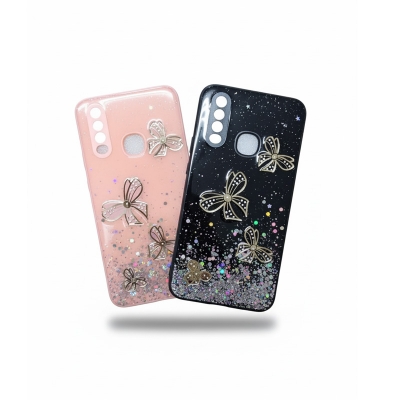 Picture of Samsung Galaxy A20s - Unic Design 3D Flexible Silicone Fashionable Ladies Cover