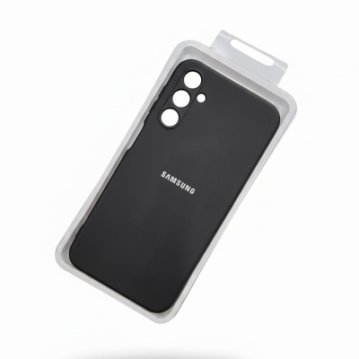 Picture of For Samsung Galaxy A14 (4G) / A14 (5G) - Luxury Liquid Silicone Case Soft Camera Bumper Protective TPU Back Cover