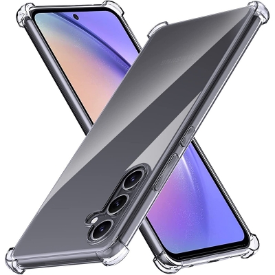 Picture of Samsung Galaxy A14 4G/5G Soft TPU Clear Transparent Shockproof Airbag Back Cover Case
