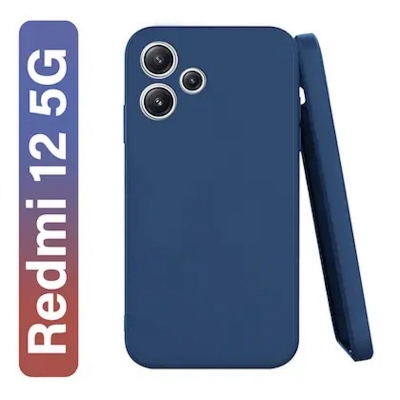Picture of For Xiaomi Redmi 12 5G / Note 12R / Poco M6 Pro Heavy Strong Liquid Silicone Soft Gel Rubber Shockproof Back Cover - Camera - Phone Back Cover