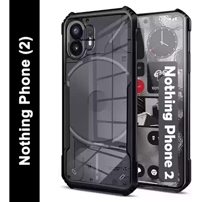 Picture of For Nothing Phone 2 Back Case Camera Protection Xundd Transparent Protective Mobile Phone Back Cover NothingPhone2 Mobile Phone Back Cover