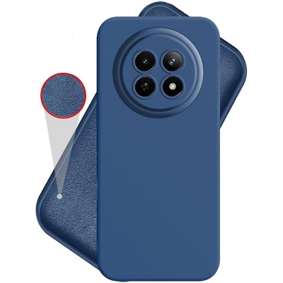 Picture of For Realme 12 5g Liquid Silicone Macaron Candy Color TPU Falling and shockproof Soft Phone Case Shell Protector Back Cover