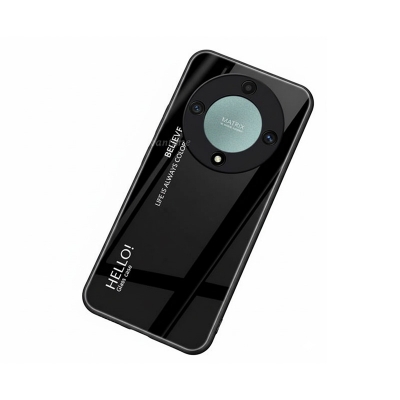 Picture of For Honor X9a 5G Case Gradient Phone Back Hard Glass Cover