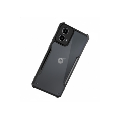 Picture of For Motorola Moto G34 Luxury Stylish Xunddu Case Clear Transparent Back Cover