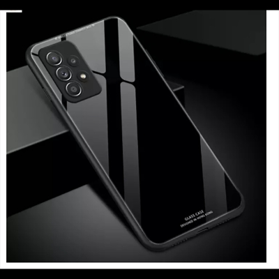 Picture of Samsung Galaxy A72 / A72 5G Luxury Hong Kong Design Scratchproof Premium Tempered Glass Back Cover Case - Phone Back Cover