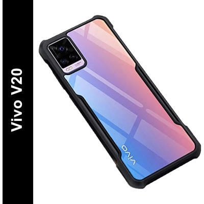 Picture of For Vivo V20 Shockproof Bumper Cover v 20 back part - Phone Back Cover