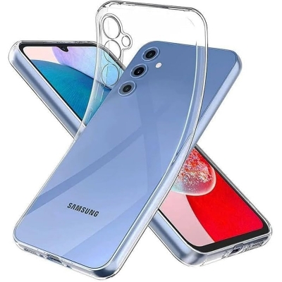 Picture of For Samsung Galaxy S24 PLUS Premium Silicone Case Crystal Clear Soft TPU Ultra-Thin Transparent Flexible Protective Mobile Phone Back Cover