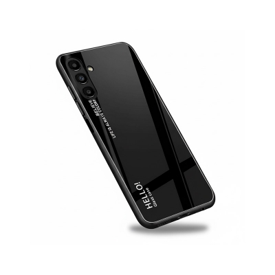 Picture of for Samsung Galaxy A04S Case Gradient Phone Back Hard Glass Cover