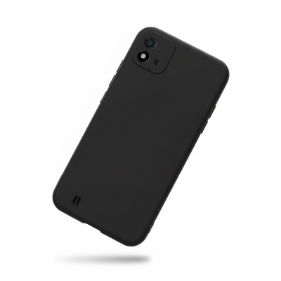Picture of Realme C20/C20A/C11 Liquid Silicone Shockproof Cover: Soft Gel Rubber Protection - Durable and Very Reliable -