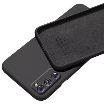 Picture of For Samsung Galaxy A02S / Samsung Galaxy M02S Heavy Strong Liquid Silicone Soft Gel Rubber Shockproof Cover Case For Samsung A02S Back Cover