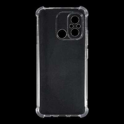 Picture of for redmi 12c / poco c55 soft clear transparent back cover
