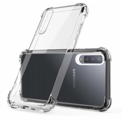 Picture of Samsung Galaxy A50 / A50s / A30s Premium Silicone Case Crystal Clear Soft TPU Ultra-Thin Transparent Flexible Protective Mobile Phone Back Cover