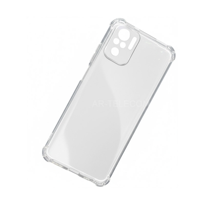 Picture of for Xiaomi Redmi Note 10S / 10 4G Silicone Airbag cover Shockproof Transparent Protective Clear Back Cover TPU Case