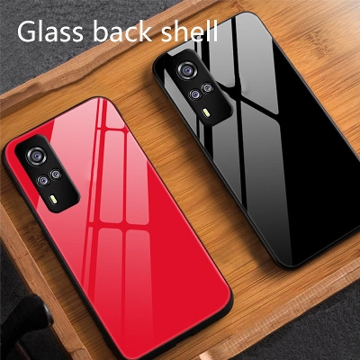 Picture of Vivo Y51 (2020) / Vivo Y51a / vivo Y31 - DESIGNED IN HONG KONG Scratchproof Tempered Glass Case Back Cover Casing ..